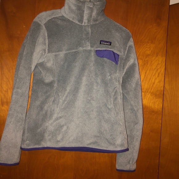 𝅺Patagonia Women's Re-Tool Snap-T Fleece Pullover M - Picture 1 of 5